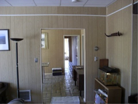 Looking south from living room