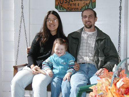 Debbie, Maya and John