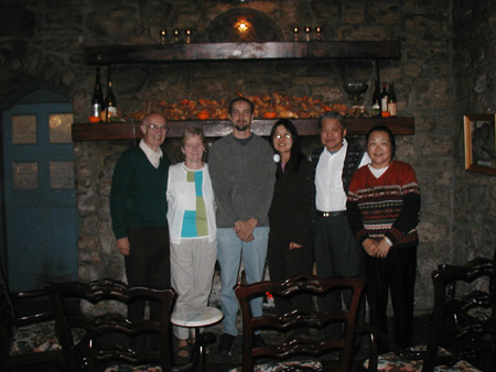 Fireplace Picture with Orb